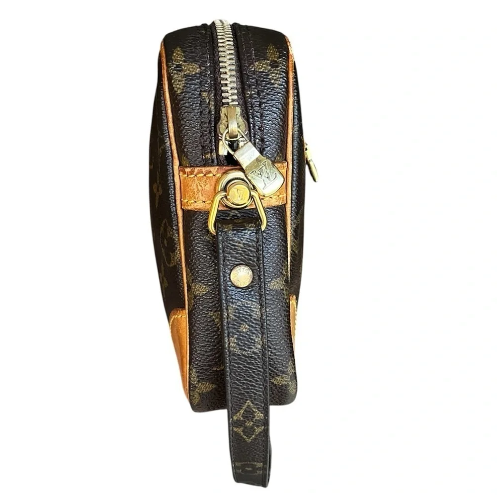 Louis Vuitton Marley Wristlet Clutch Monogram PM Dragonne Circa 2002